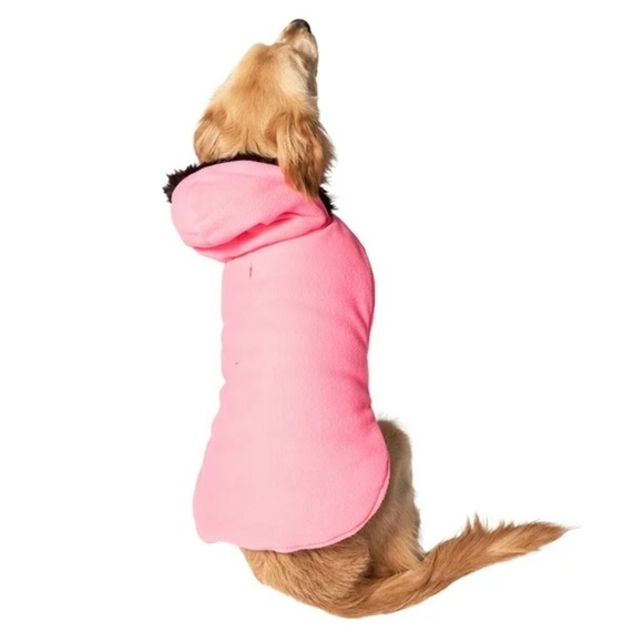 🎉🥳🎊Host Pick! 🐶 New Justice Pet Dog Reversible Puffer Jacket, Hot Pink - Picture 9 of 11